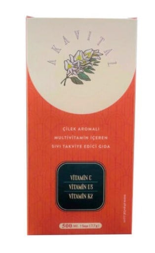 Akavital Multivitamin Çilek Aromalı 500 ml