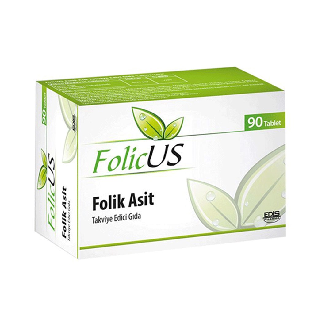 Aktif Folic Us Takviye Edici Gıda 90 Tablet