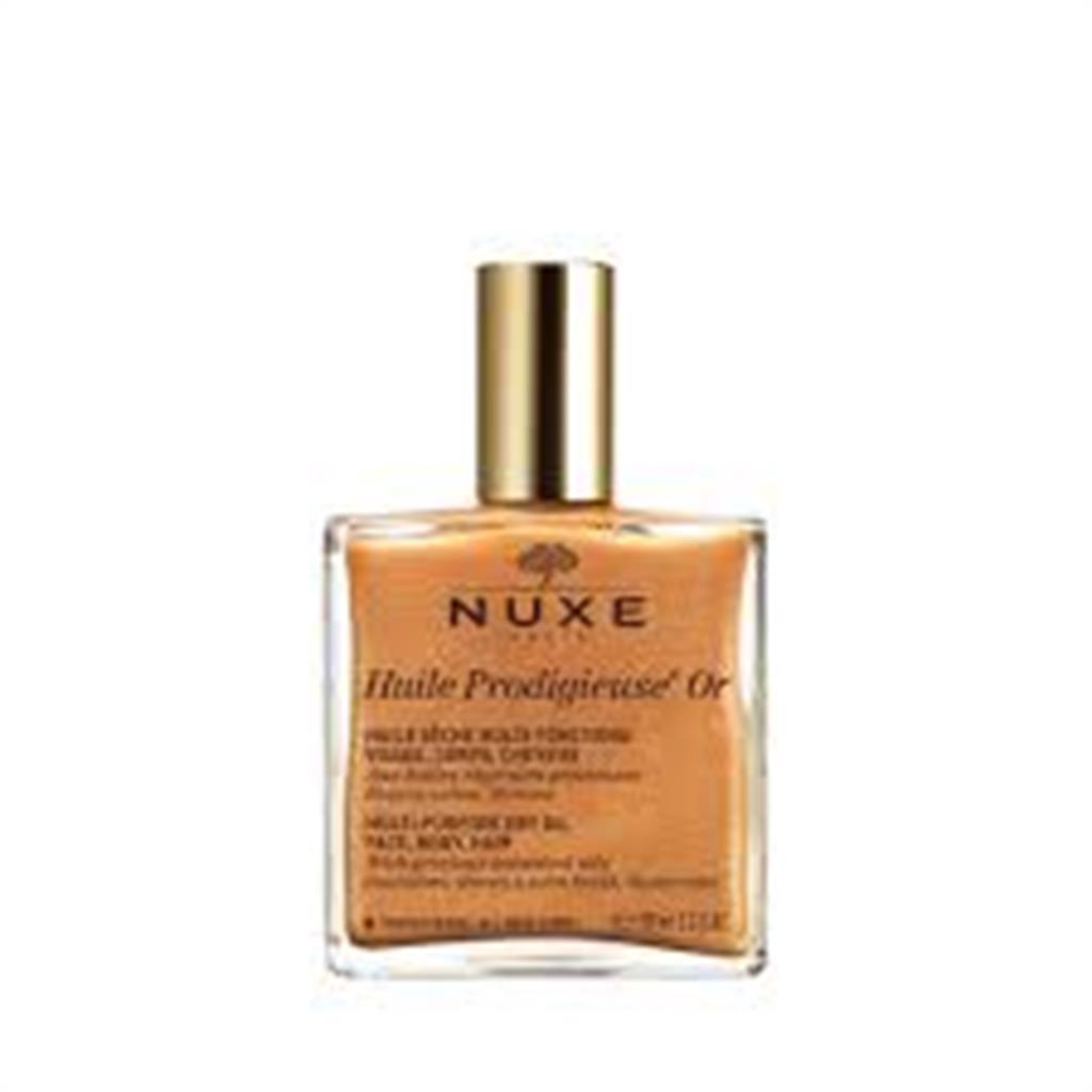 Altın Parıltılı Çok Amaçlı Kuru Yağ (Yüz, Vücut, Saç) 50 Ml