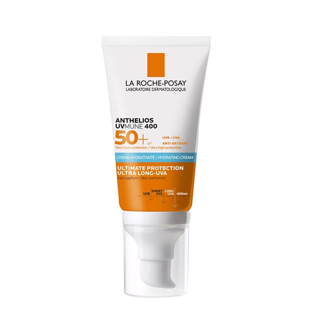 Anthelios Uvmune Ultra Creme SP50+ 50ml Tüm cilt tipleri için Güneş Koruyucu Yüz Kremi