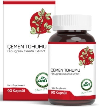 Anti Çemen Tohumu 90 Kapsül