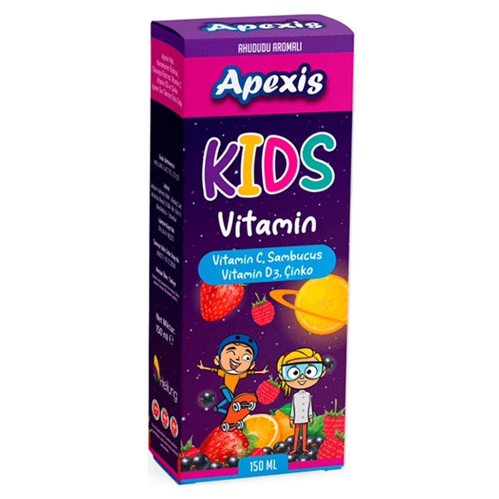 Apexis Kids Sambucus Şurup 150 ml