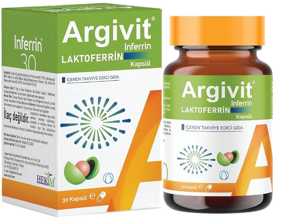 Argivit İnferrin 30 Kapsül