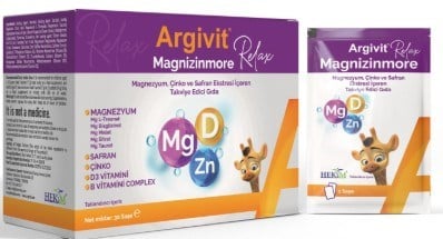 Argivit Magnizinmore Relax 30 Saşe