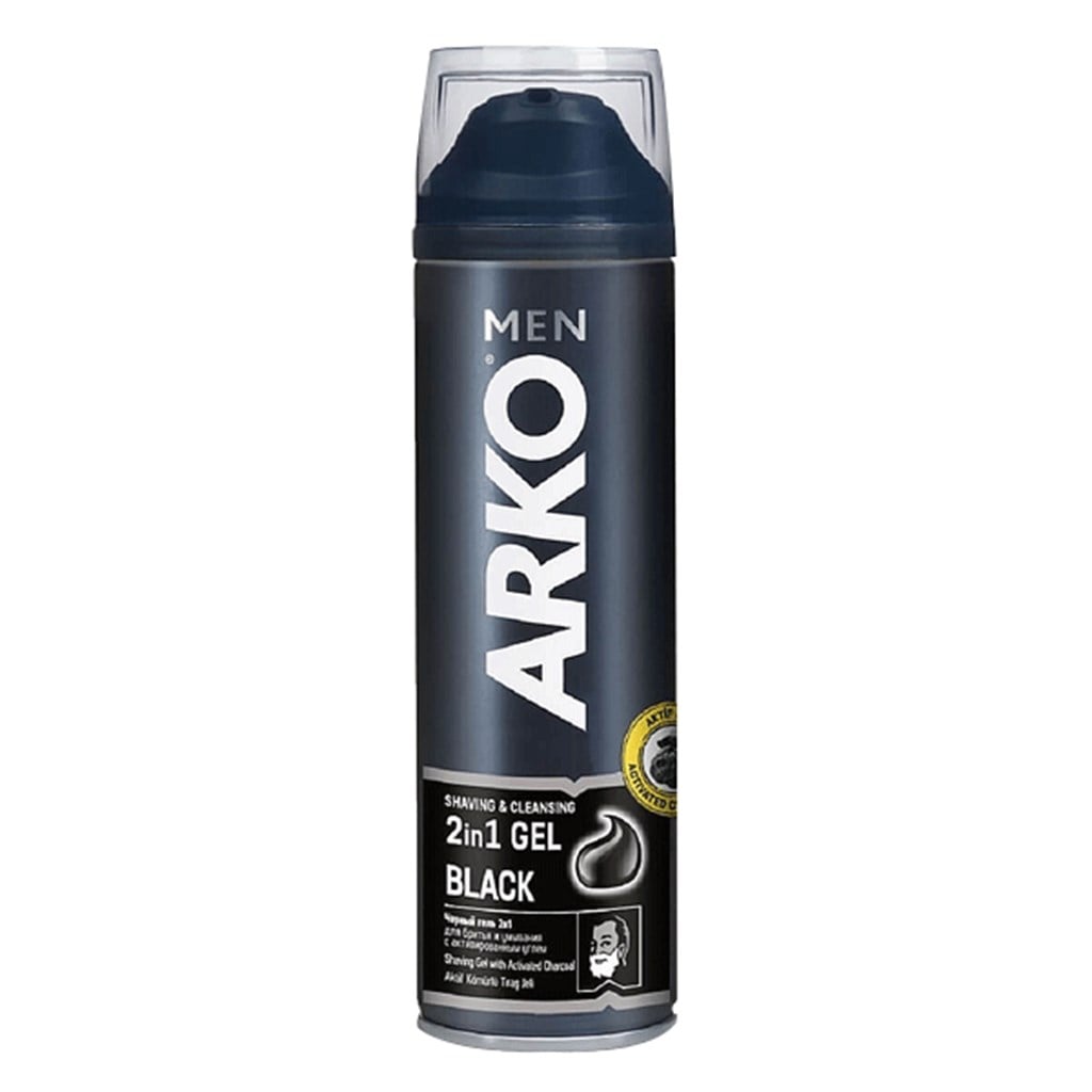 Arko Men Tıraş Jeli 200ml Black