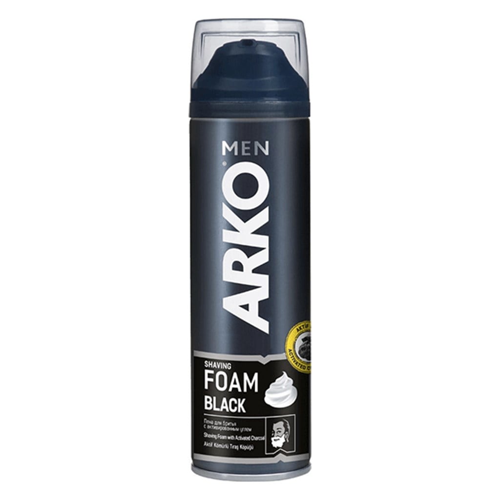 Arko Men Tıraş Köpüğü Black 200 ml