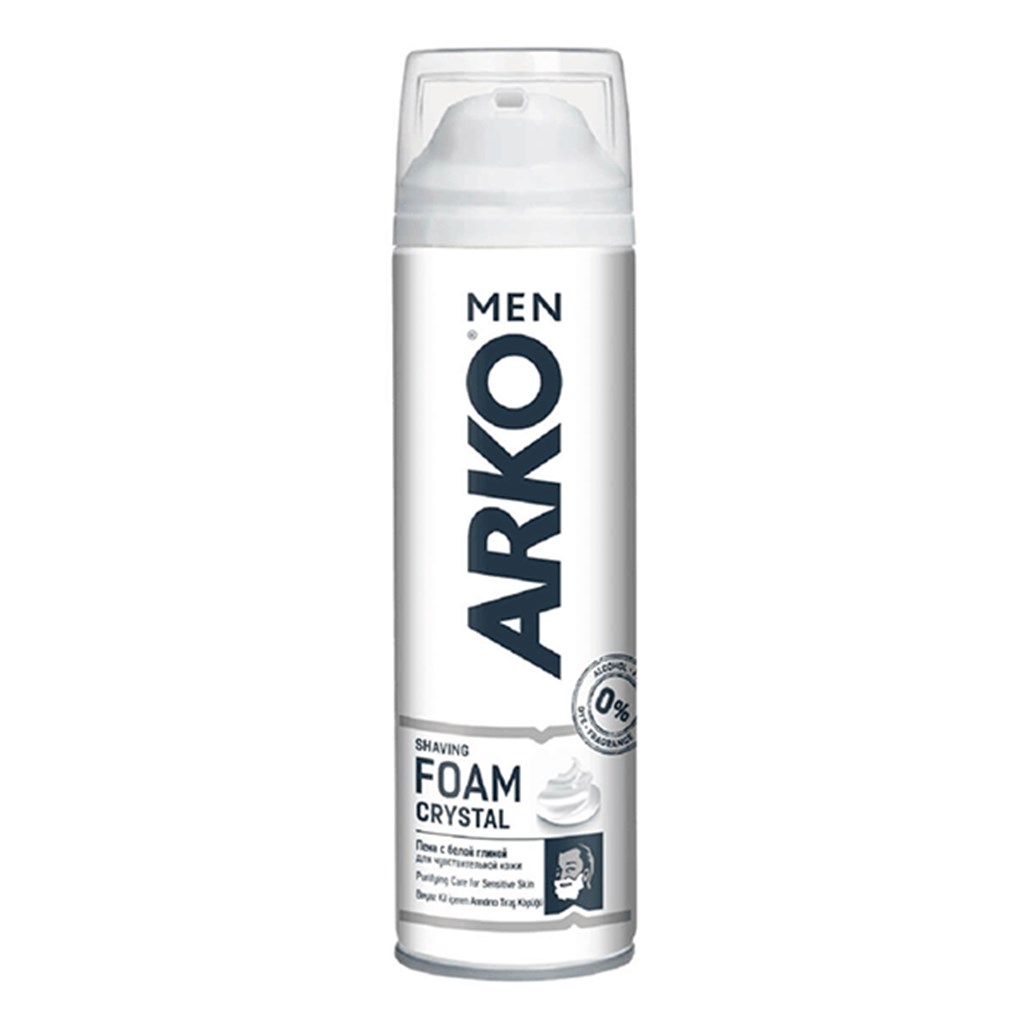 Arko Men Tıraş Köpüğü Crystal 200 ml