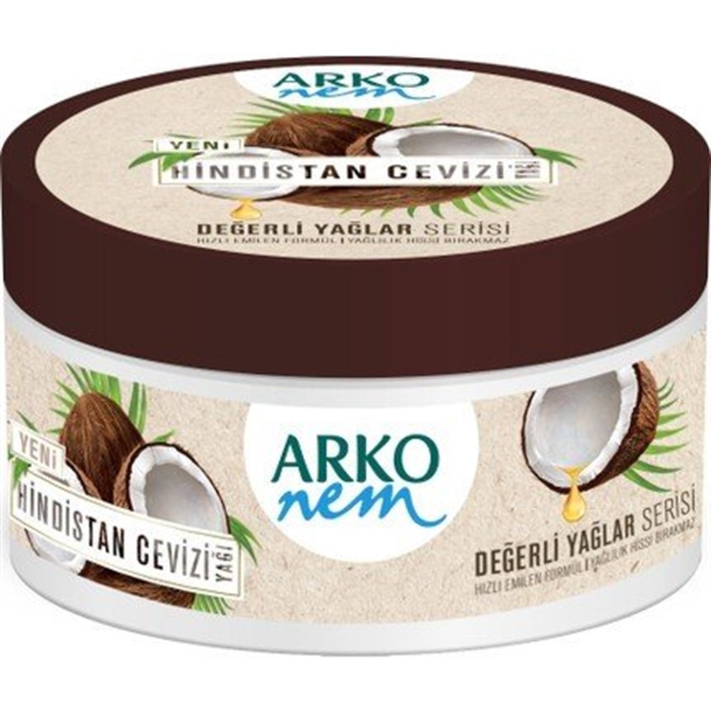Arko Nem Değerli Yağlar Hindistan Cevizi 250ml