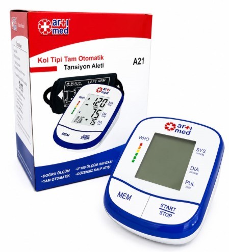 Artimed A21 DBP-13C9 Kol Tipi Tansiyon Aleti