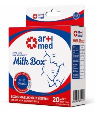 Artımed Süt Saklama Poşeti 20'li