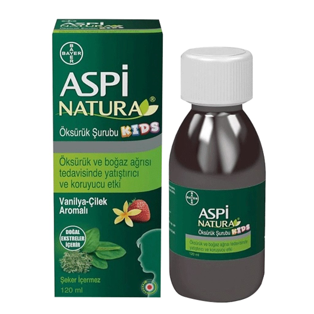 Aspinatura Çocuk Öksürük Şurubu 120 ml