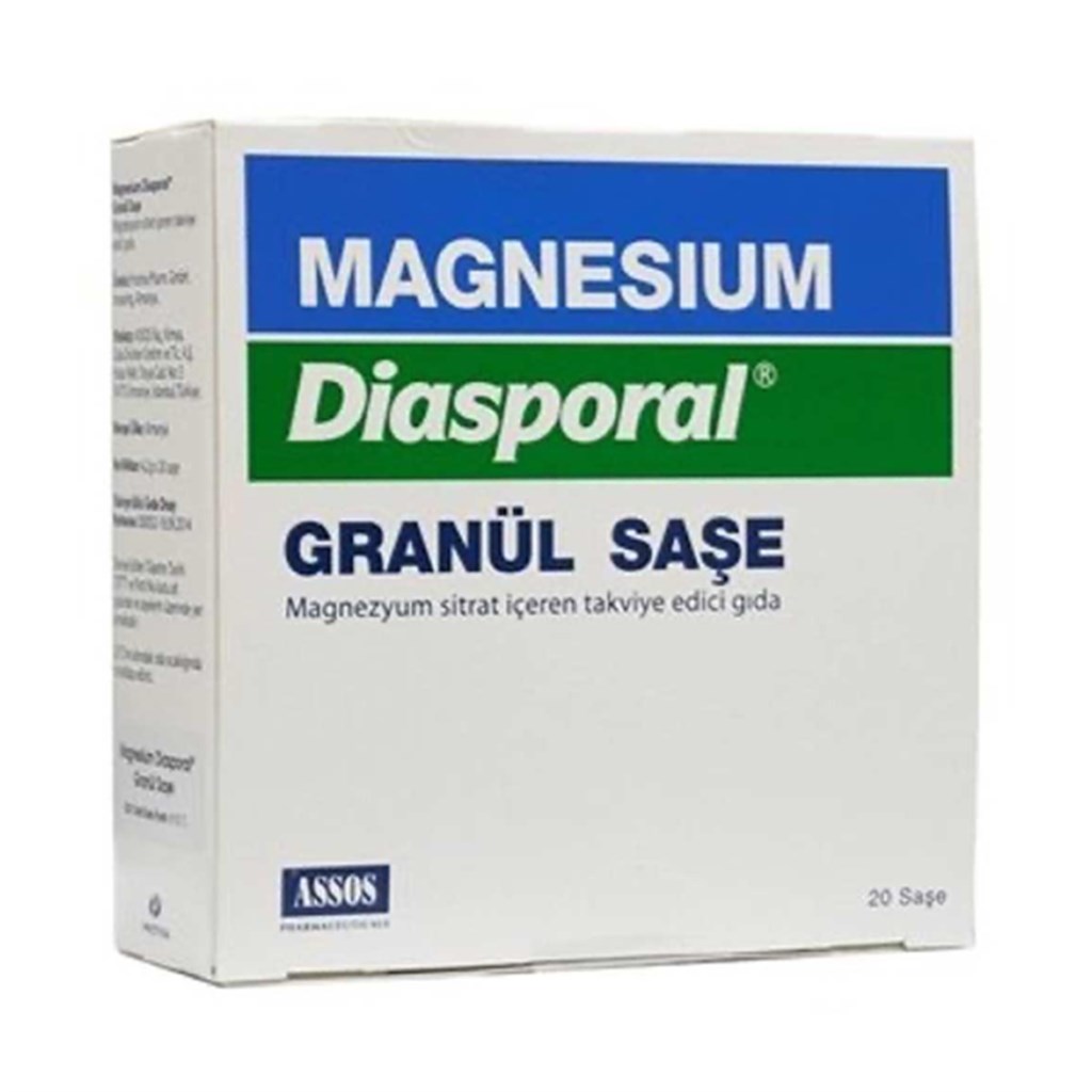 Assos Magnesium Diasporal Granül 20 Saşe