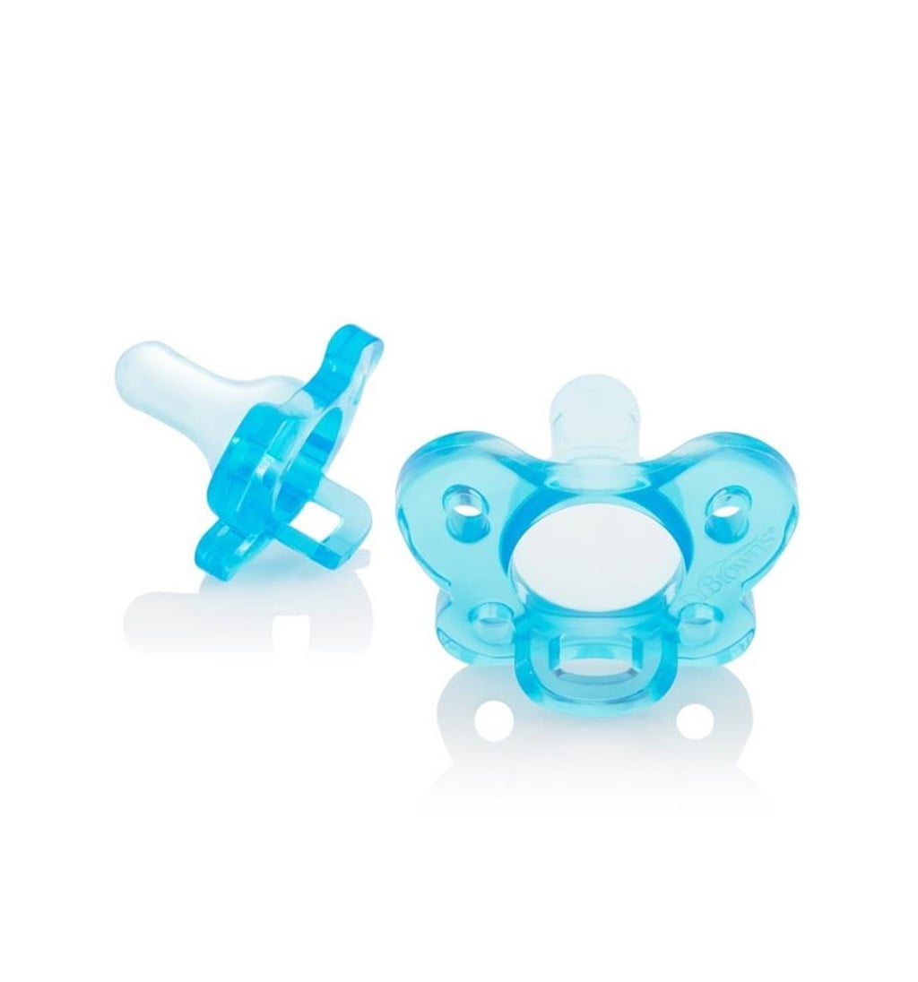 DR.BROWNS SİLİKON EMZİK - MAVİ