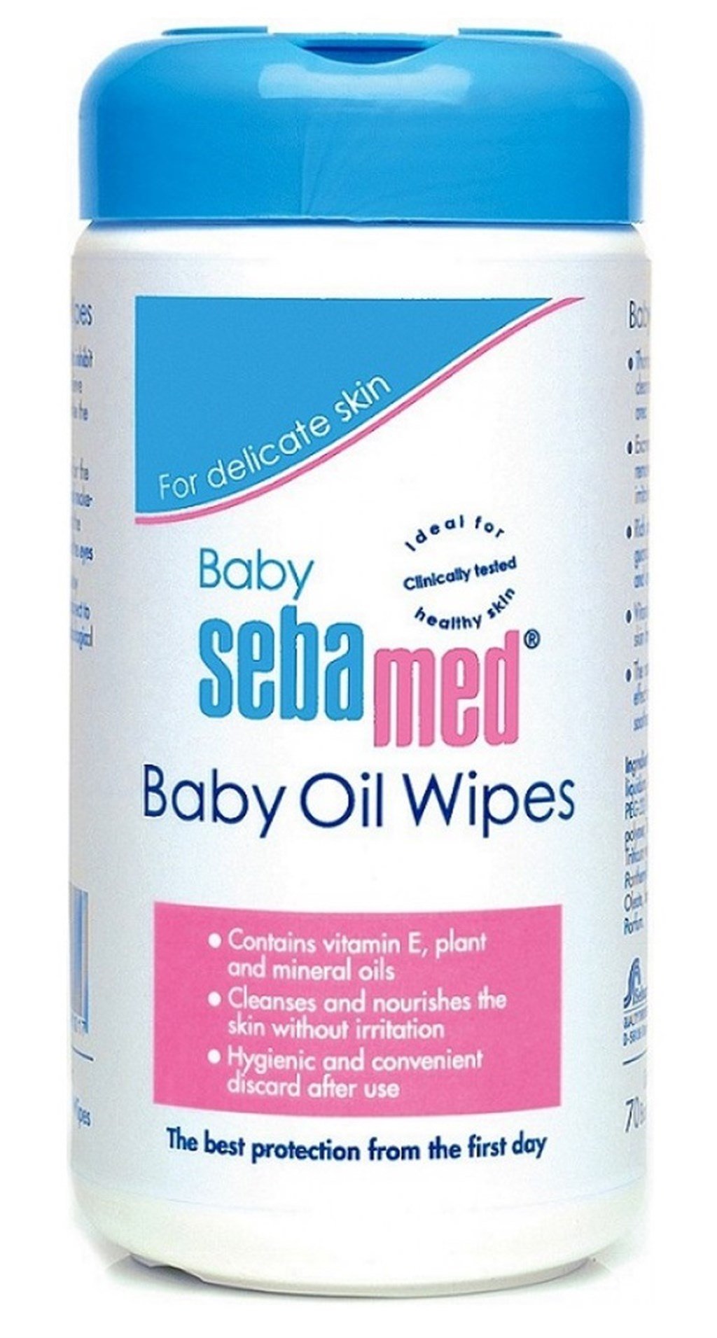 SEBAMED BEBE YAĞLI MENDİLLERİ 70 ADET
