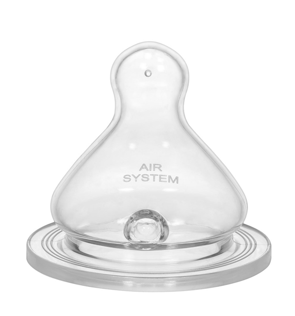 WEE BABY DAMAKLI GENİŞ AĞIZLI BİBERON EMZİĞİ 0-6AY NO.1