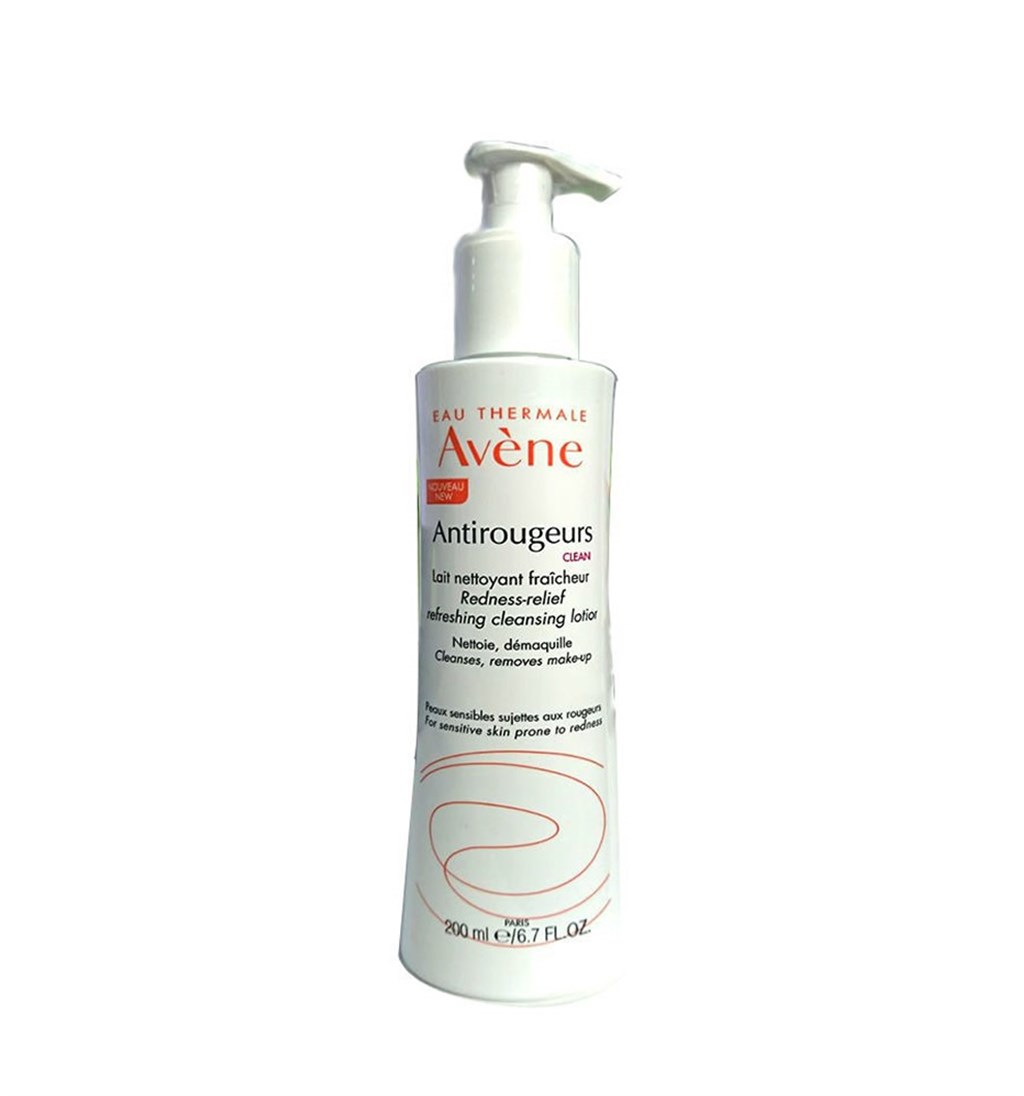 AVENE ANTİROUGEURS LAİT NETTOYANT 200ML - HASSAS CİLTLER TEMİZLEME LOSYONU