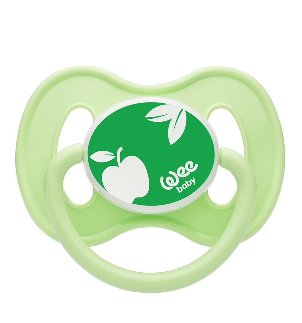 WEE BABY KELEBEK DAMLA UÇLU EMZİKLER 6-18AY NO.2 - YEŞİL