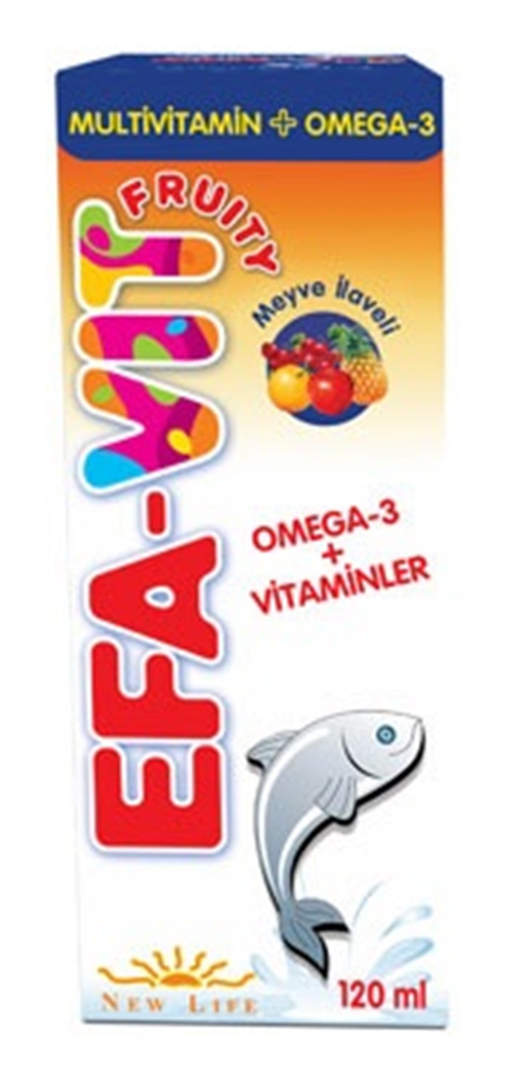 NEW LİFE EFA VIT 120 ML
