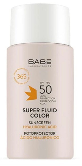 Babe Super Fluid Color Fotoprotector SPF50 Sunscreen 50 ml