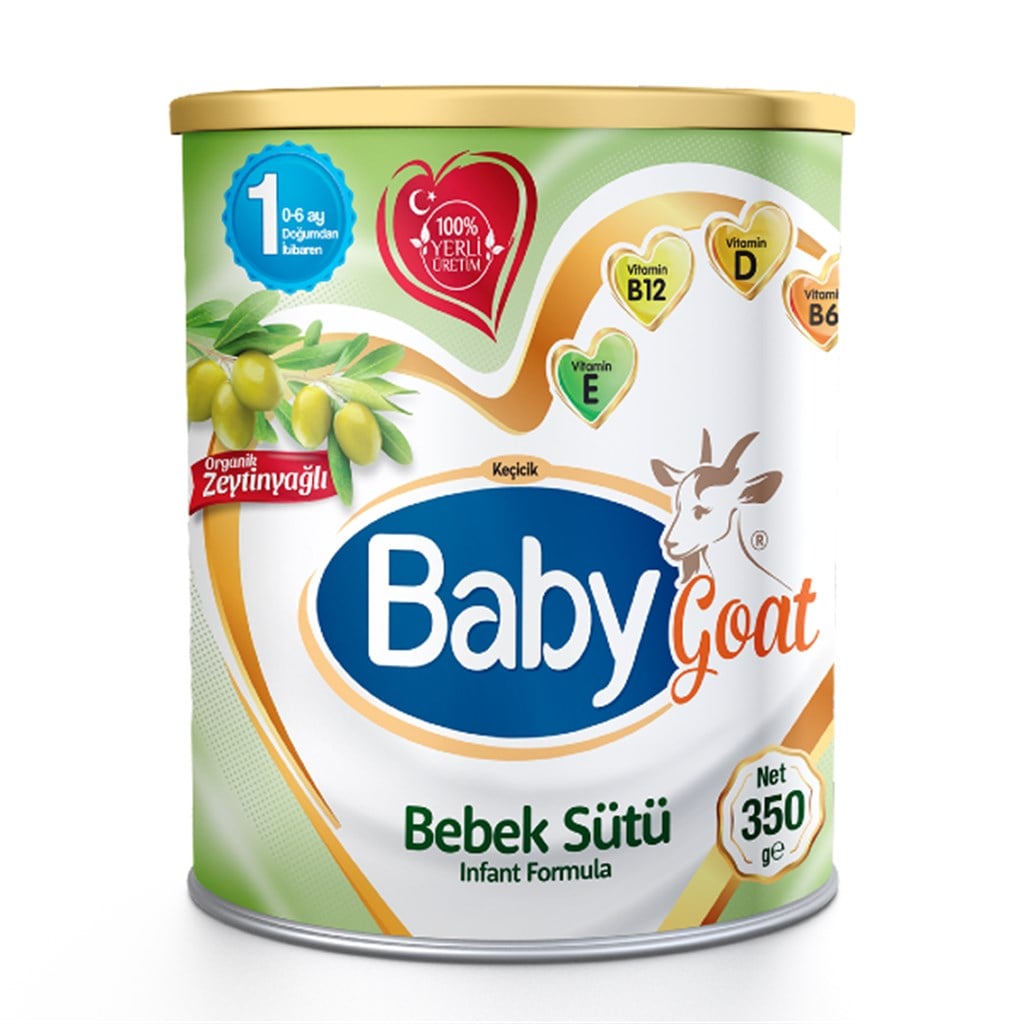 Baby Goat 1 Organik Zeytinyağlı Keçi Sütü 350 gr