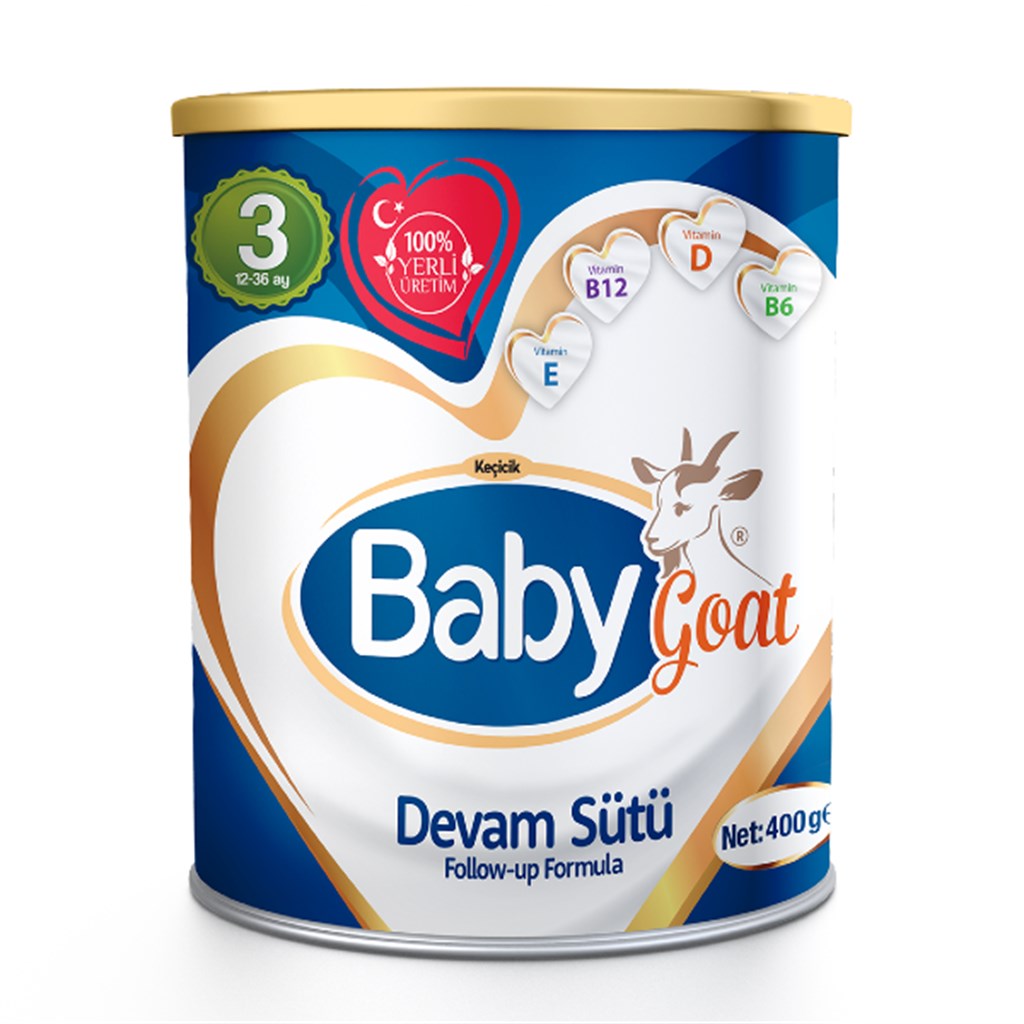 Baby Goat Keçi Sütlü Devam Sütü 3 - 400 Gr