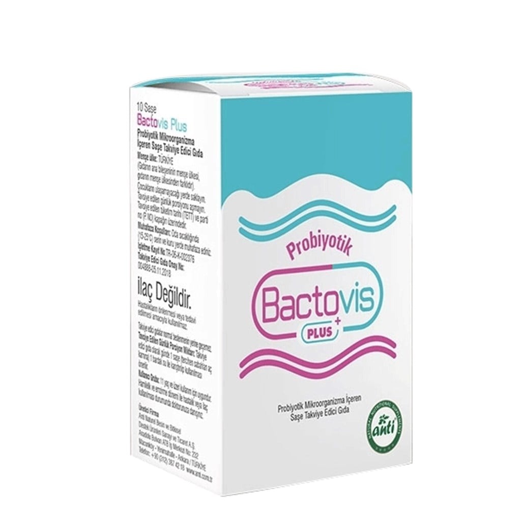Bactovis Plus+ Probiyotik Takviye Edici Gıda 10 Saşe