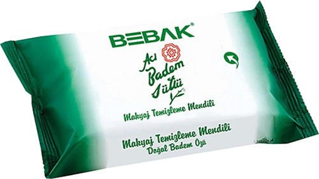 Bebak Acı Badem Özlü Makyaj Temizleme Mendili 20 Adet