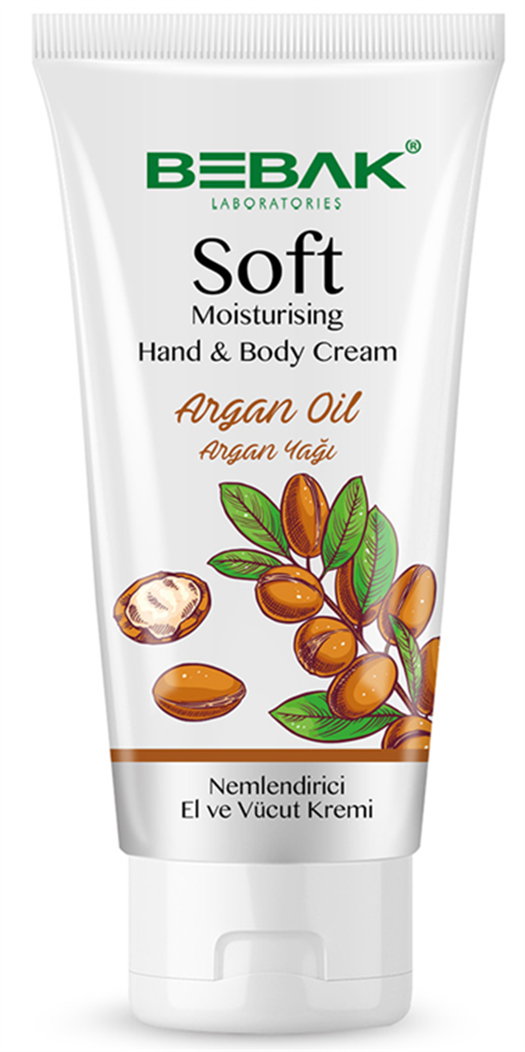 Bebak Argan Yağı Soft Krem 75ml Tüp