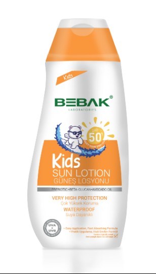 Bebak Çocuk Güneş Losyonu Spf 50+ 200ml