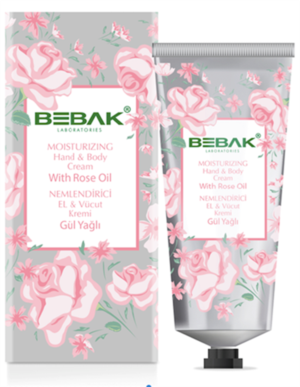 Bebak Gül Özlü Nemlemdirici El Kremi 60ml