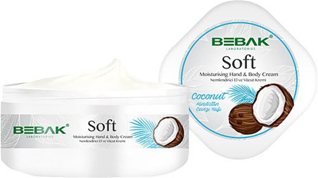Bebak Hindistan Cevizi Yağı El ve Vücut Kremi 300ml
