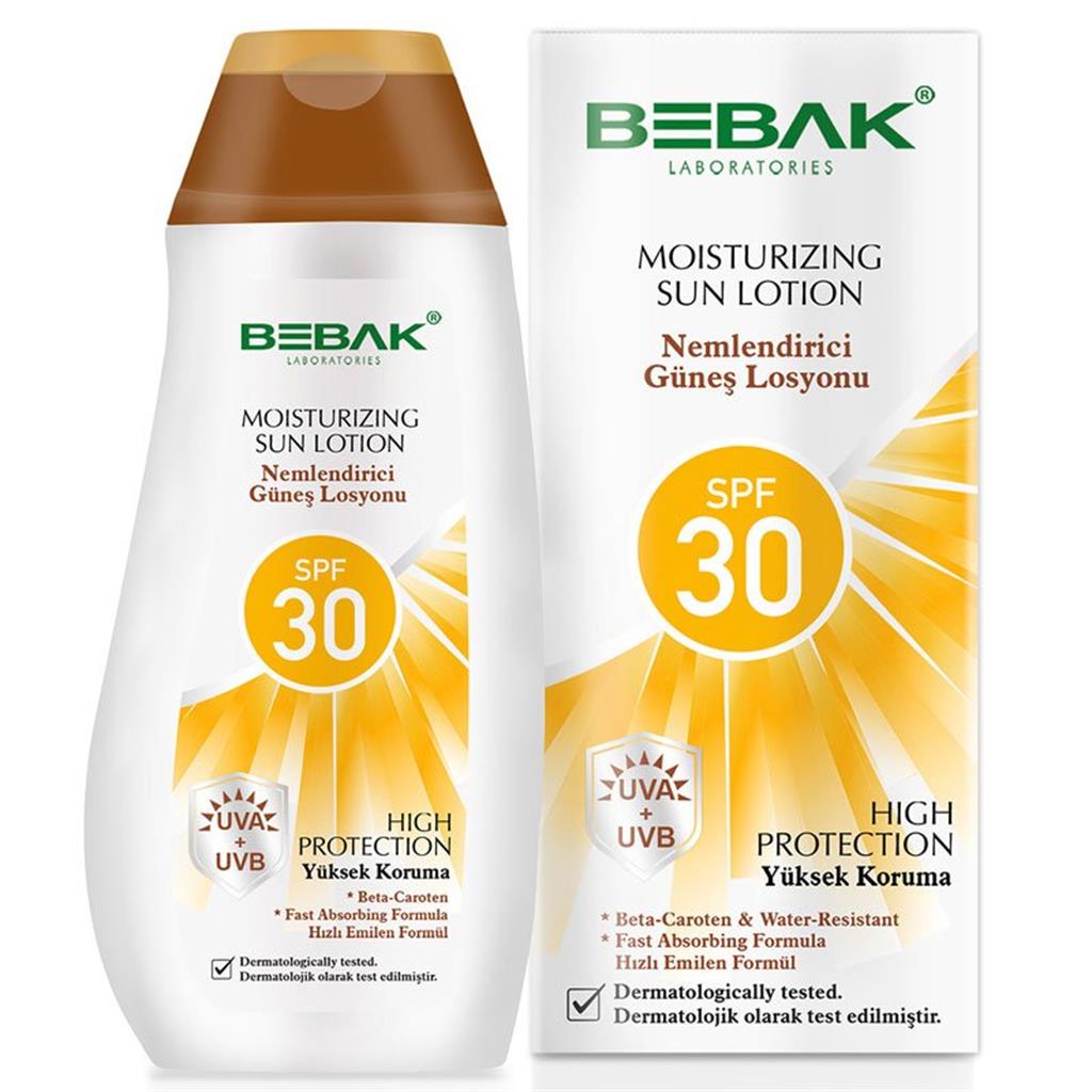 Bebak Nemlendirici Güneş Losyonu Spf30+ 200ml
