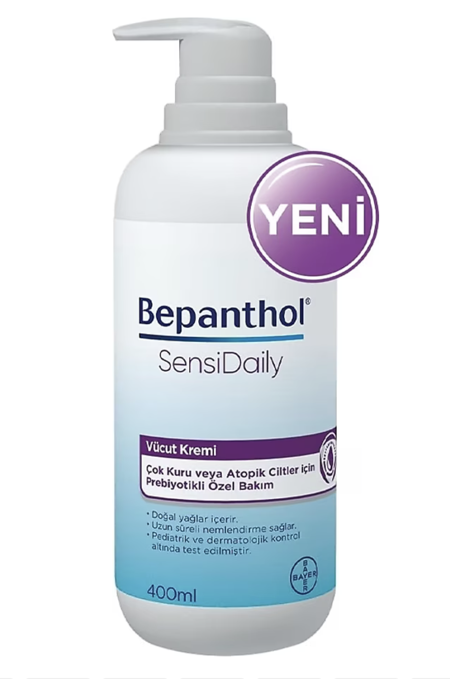 Bepanthol Sensidaily Vücut Kremi 400 ml