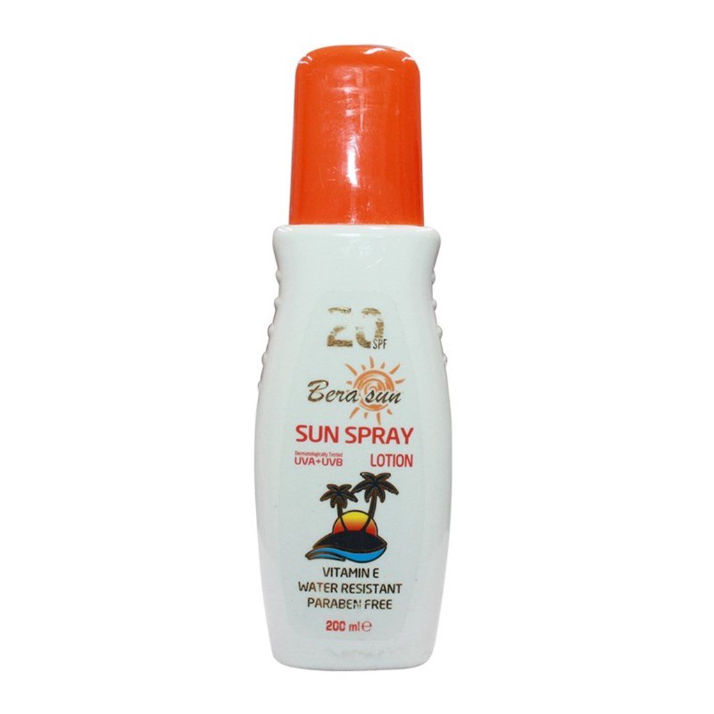 Bera Sun Güneş Losyonu Spf20+ 200ml