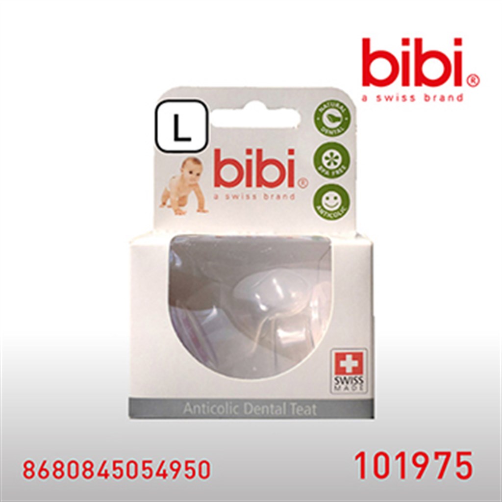 BİBİ CAM BİBERON EMZİĞİ 2'Lİ YEDEK LARGE