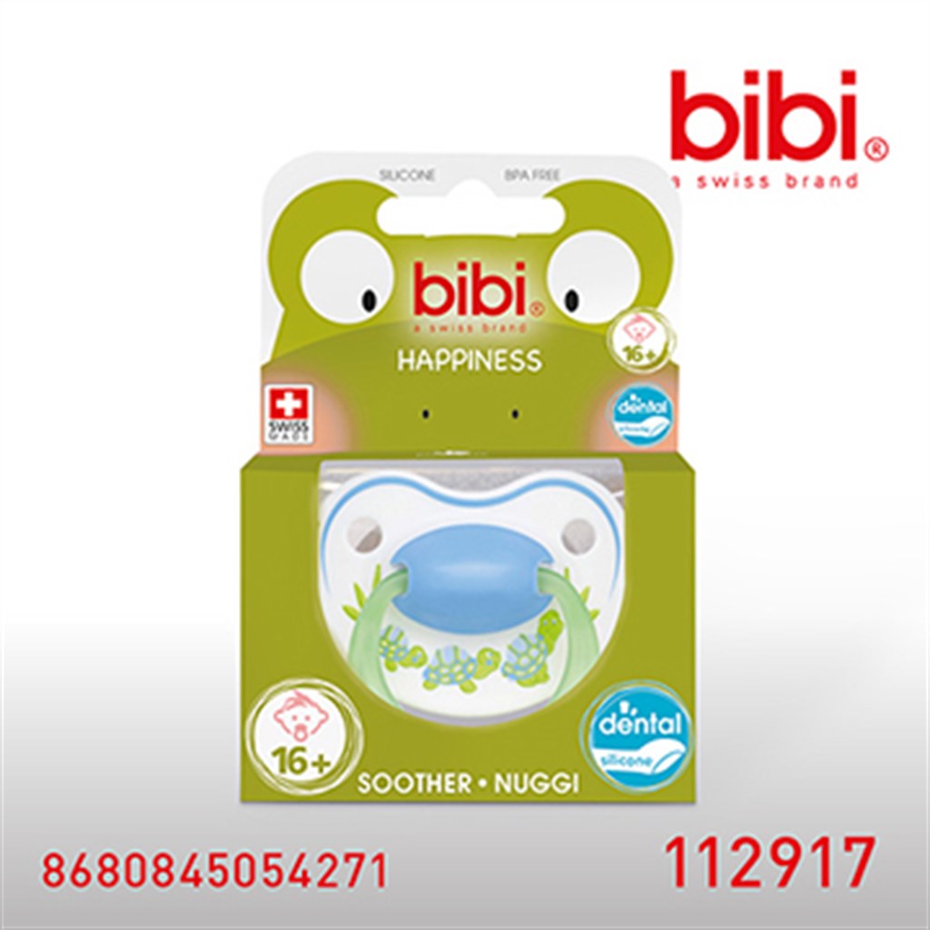 BİBİ DESENLİ EMZİK 16+ AY KAPLUMBAĞA
