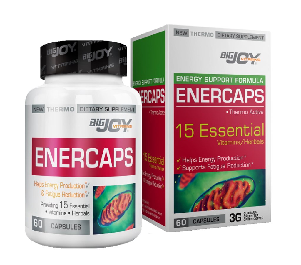 BigJoy Vitamins - Enercaps 60 Kapsül