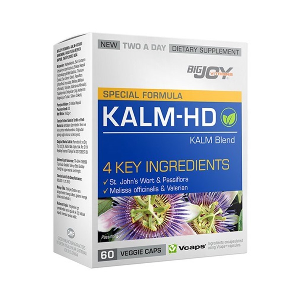 Bigjoy Vitamins Kalm Hd 60 Tablet