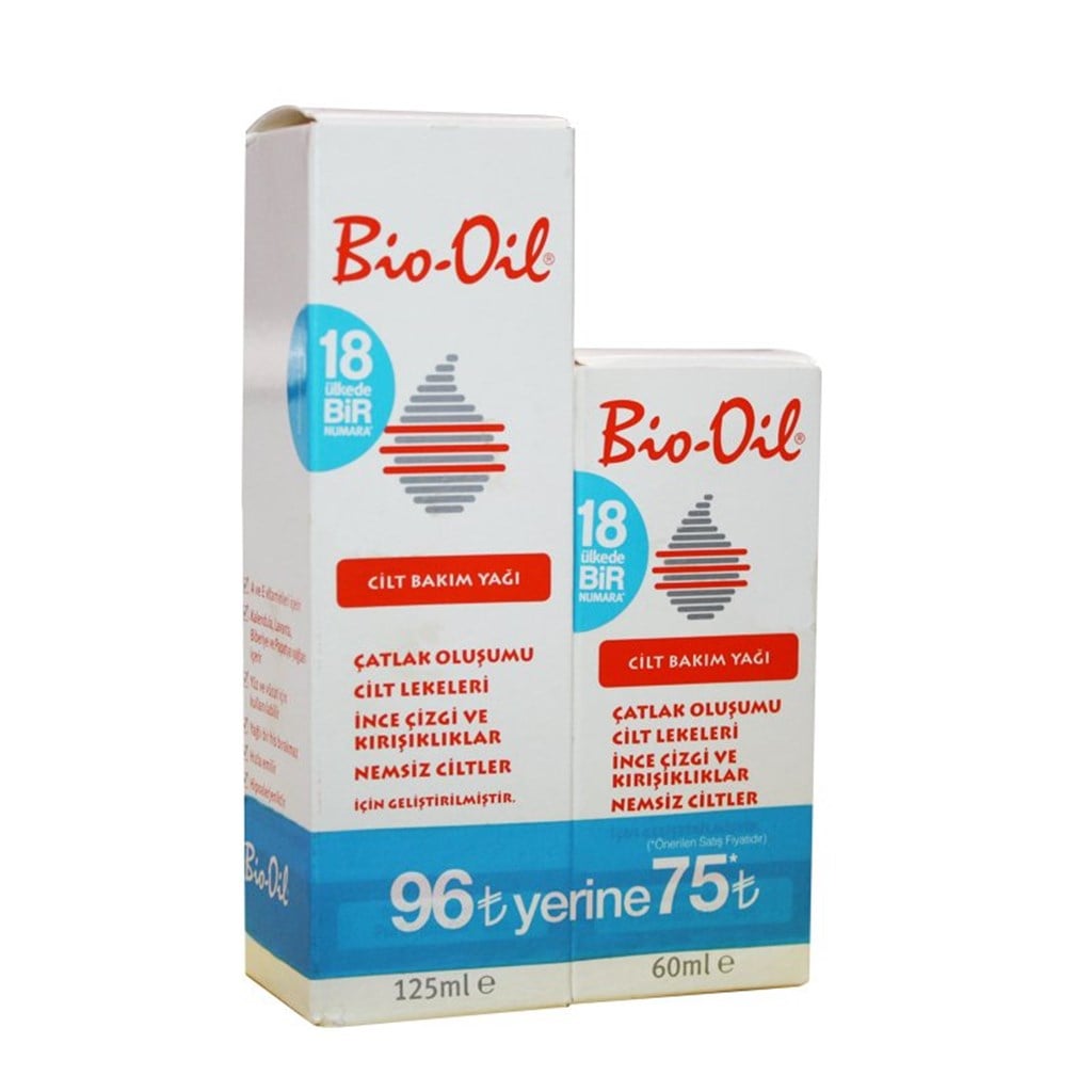 Bio Oil Çatlaklar için Cilt Bakım Yağı 125 mL + 60ml Set