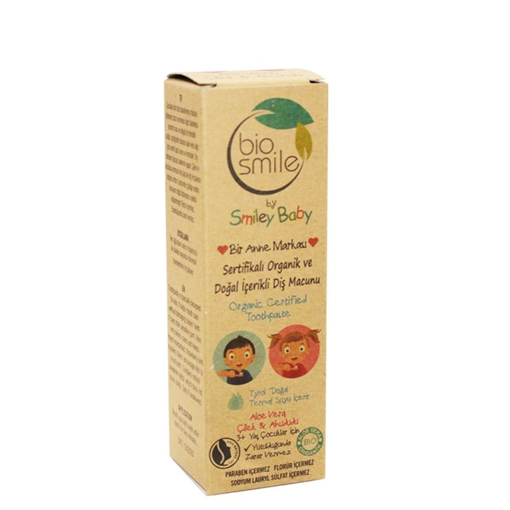 Bio Smile Diş Macunu +3 Yaş Çilek&Ahududu 50ml