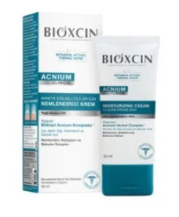 Bioxcin Acnium Sebum Dengeleyici Nemlendirci Krem 50 ml