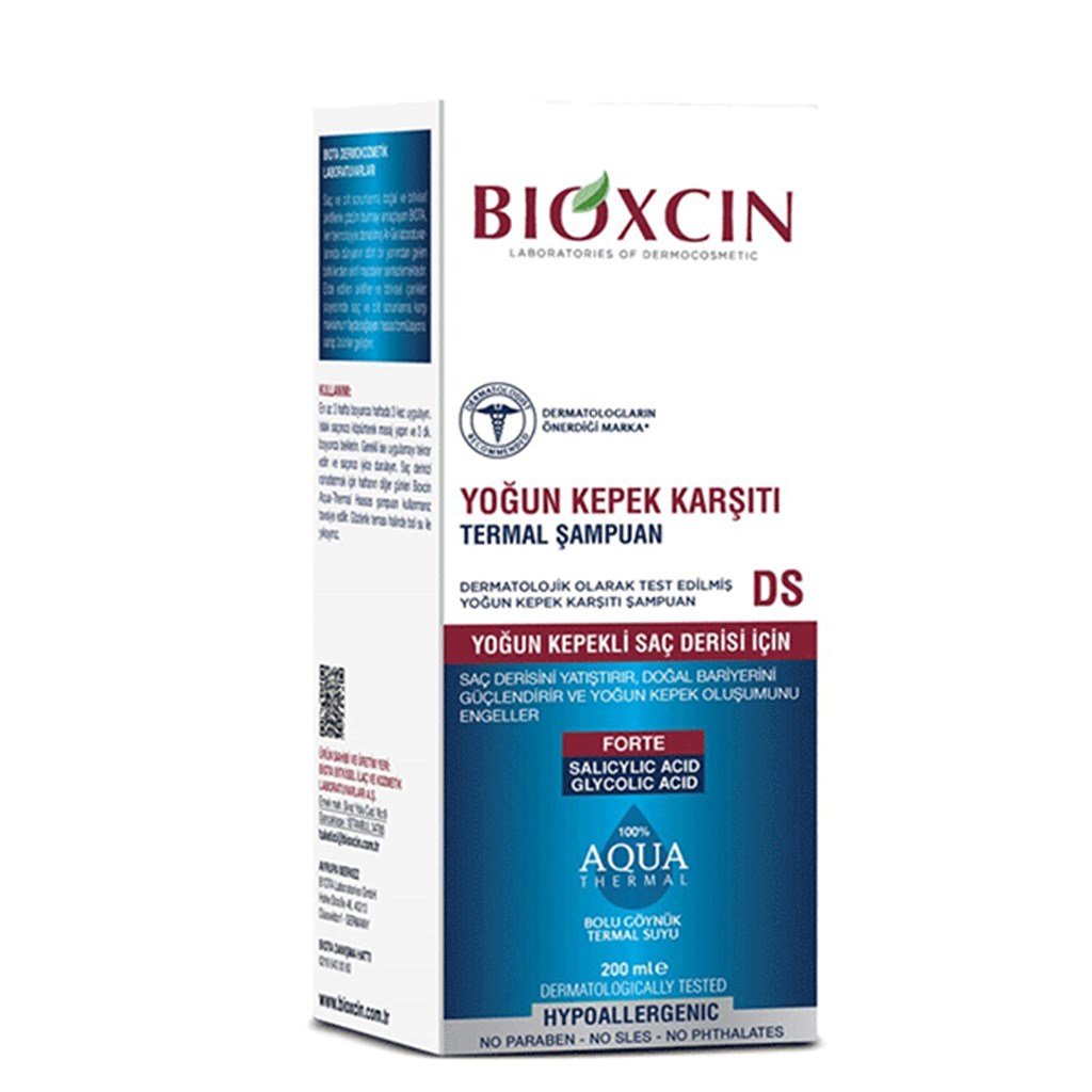 Bioxcin Aqua Thermal Yoğun Kepek Karşıtı Şampuan DS 200 ml