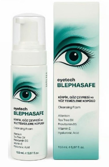 Blepha Safe Göz Çevresi Temizleme Köpüğü 150 ml