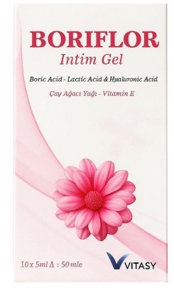 Boriflor İntim Gel Çay Ağacı Yağı Vitamin E 50 ml