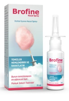 Brofine Xylitol İçeren Burun Spreyi 20 ml