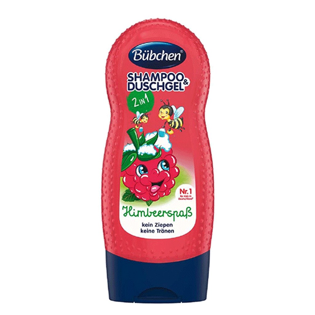 Bübchen Çocuk Duş Jeli 230ml 2ın1 Himbeerspab