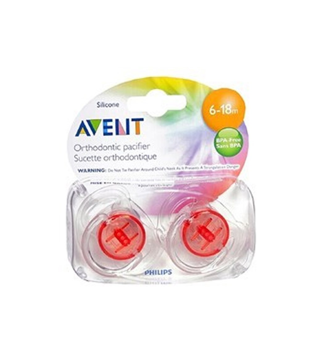 AVENT YALANCI EMZİK ŞEFFAF 6-18 2'Lİ