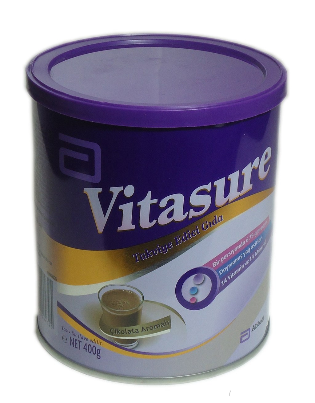VİTASURE ÇİKOLATALI 400 GR
