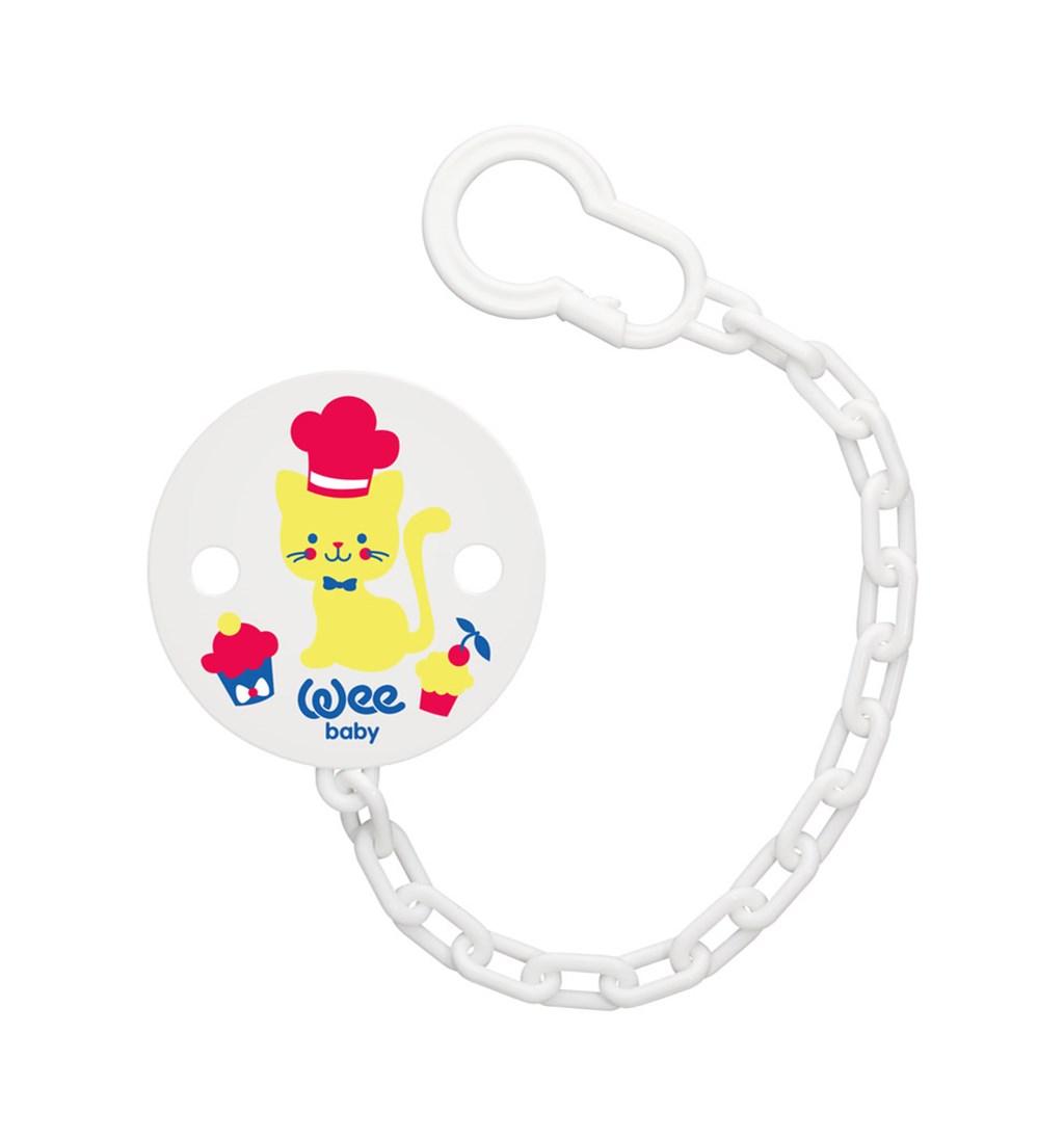 WEE BABY DESENLİ EMZİK ASKISI - KEDİ