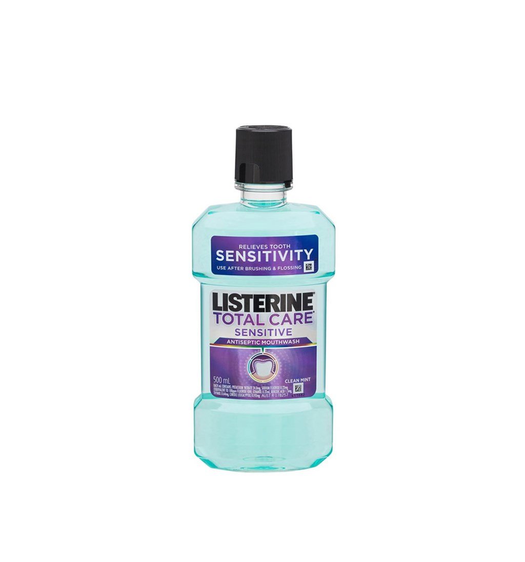 LİSTERİNE TOTAL CARE SENS MAVİ 500ML